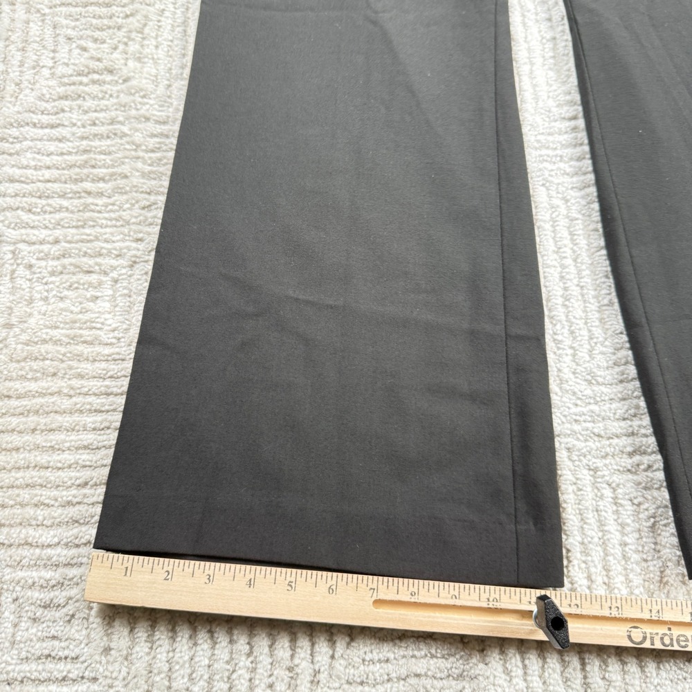 Express Design Studio Editor Pants Womens 14S Black Wide Leg Career Trousers Y2K - Picture 6 of 11